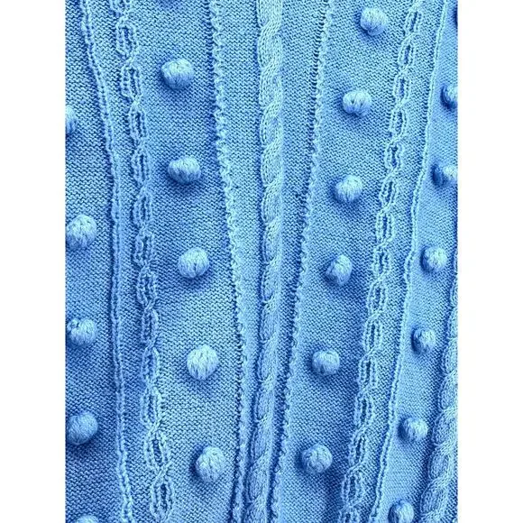 NWT Lily Pulitzer Blue Thistle Pull On Greta Sweater Size XL - Picture 9 of 12